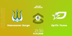 Vancouver Surge VS OpTic Texas Vancouver Surge VS OpTic Texas