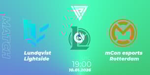Lundqvist Lightside VS mCon esports Rotterdam Lundqvist Lightside VS mCon esports Rotterdam