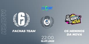 FACHAS TEAM VS OS MENINOS DA NOVA