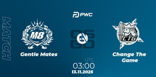 Gentle Mates VS Change The Game