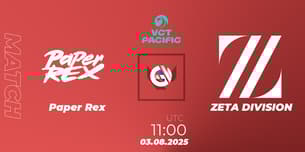 Paper Rex VS ZETA DIVISION