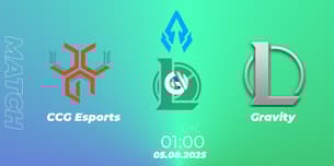 CCG Esports VS Gravity