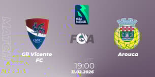 Gil Vicente FC VS Arouca