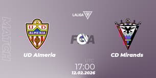 UD Almeria VS CD Mirandés
