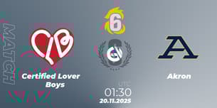 Certified Lover Boys VS Akron