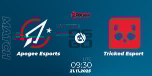 Apogee Esports VS Tricked Esport