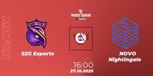 S2G Esports VS NOVO Nightingale S2G Esports VS NOVO Nightingale