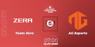 Team Zera VS AG Esports