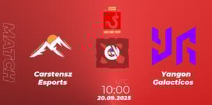 Carstensz Esports VS Yangon Galacticos