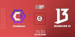 Coalesce VS BUNKURS 13 Coalesce VS BUNKURS 13
