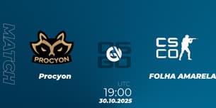 Procyon VS FOLHA AMARELA Procyon VS FOLHA AMARELA