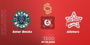 Estar Backs VS Allstars Estar Backs VS Allstars