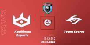 Kadiliman Esports VS Team Secret Kadiliman Esports VS Team Secret