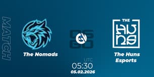 The Nomads VS The Huns Esports
