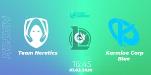 Team Heretics VS Karmine Corp Blue