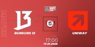 BUNKURS 13 VS UNIWAY