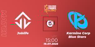 Joblife VS Karmine Corp Blue Stars