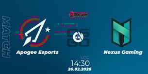 Apogee Esports VS Nexus Gaming