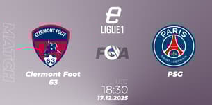Clermont Foot 63 VS PSG