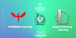 PHOENIX Gaming VS Report Precog Gaming
