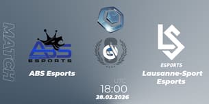 ABS Esports VS Lausanne-Sport Esports
