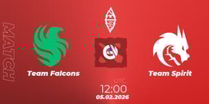 Team Falcons VS Team Spirit