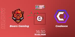 Boars Gaming VS Coalesce Boars Gaming VS Coalesce