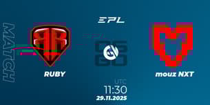 RUBY VS mouz NXT RUBY VS mouz NXT