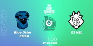 Blue Otter EMEA VS G2 HEL