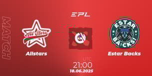 Allstars VS Estar Backs Allstars VS Estar Backs