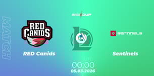 RED Canids VS Sentinels