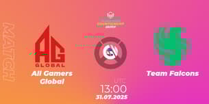 All Gamers Global VS Team Falcons All Gamers Global VS Team Falcons