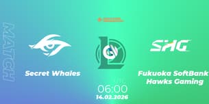 Secret Whales VS Fukuoka SoftBank Hawks Gaming