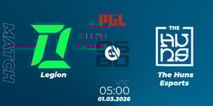 Legion VS The Huns Esports Legion VS The Huns Esports
