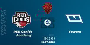 RED Canids Academy VS Yawara