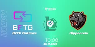 B2TG Outlaws VS Hippocrew