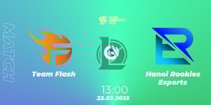 Team Flash VS Hanoi Rookies Esports