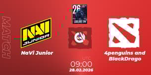 NaVi Junior VS 4penguins and BlackDrago