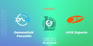 DetonatioN FocusMe VS MVK Esports
