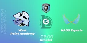  West Point Academy VS NAOS Esports