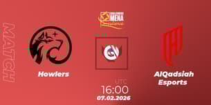 Howlers VS AlQadsiah Esports Howlers VS AlQadsiah Esports