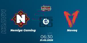 Nemiga Gaming VS Novaq