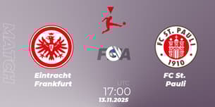 Eintracht Frankfurt VS FC St. Pauli
