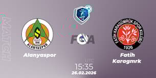 Alanyaspor VS Fatih Karagümrük