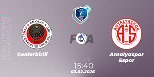 Gençlerbirliği VS Antalyaspor Espor