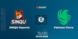 SINQU Esports VS Falcons Force