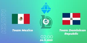 Team Mexico VS Team Dominican Republic