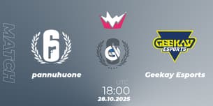 pannuhuone VS Geekay Esports pannuhuone VS Geekay Esports