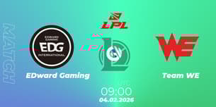 EDward Gaming VS Team WE