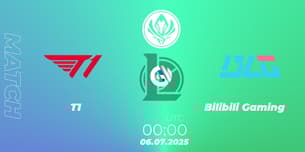 T1 VS Bilibili Gaming